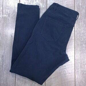 Lululemon Mens ABC Slim Fit Pants Size 32x33 Navy Blue Utilitech Canvas